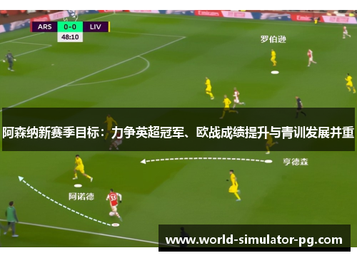 阿森纳新赛季目标：力争英超冠军、欧战成绩提升与青训发展并重